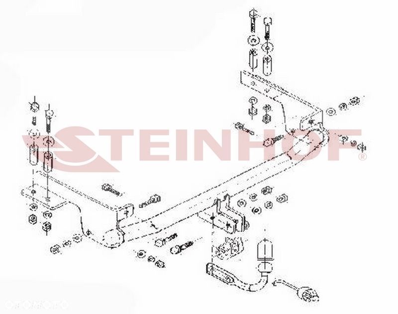 Hak Holowniczy + MODUŁ 7 PIN do Fiat Punto II od 1999 do 2010 - 2