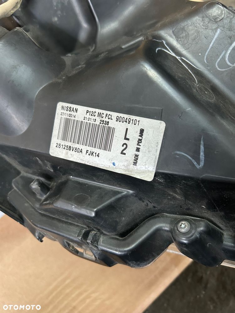 Nissan Juke I lift lampa lewy przód led górna europa 26125BV80A - 9