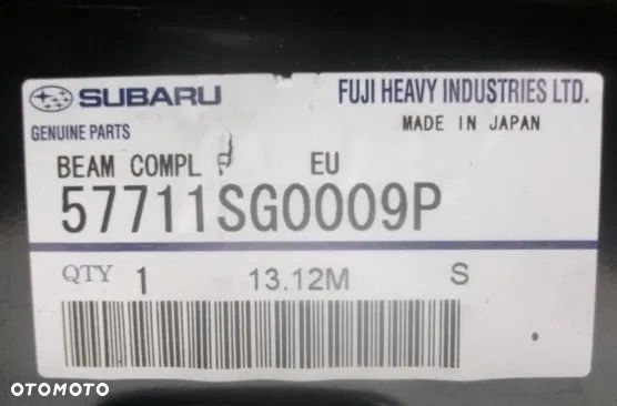 Belka pod zderzak przedni Subaru Forester IV 57711SG0009P belka przód przednia 2012 2013 2014 2015 - 2