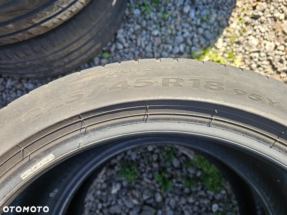 PIRELLI 225/45R18 95Y CINTURATO P7 * (2szt.) (2x4,5) (DOT: 1x3821 1x3921) L982 - 4