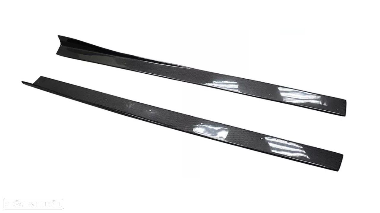 Laminas de Embaladeiras Bmw F80 M3 F82 F83 M4 (2014 a 2019) Carbono - 1