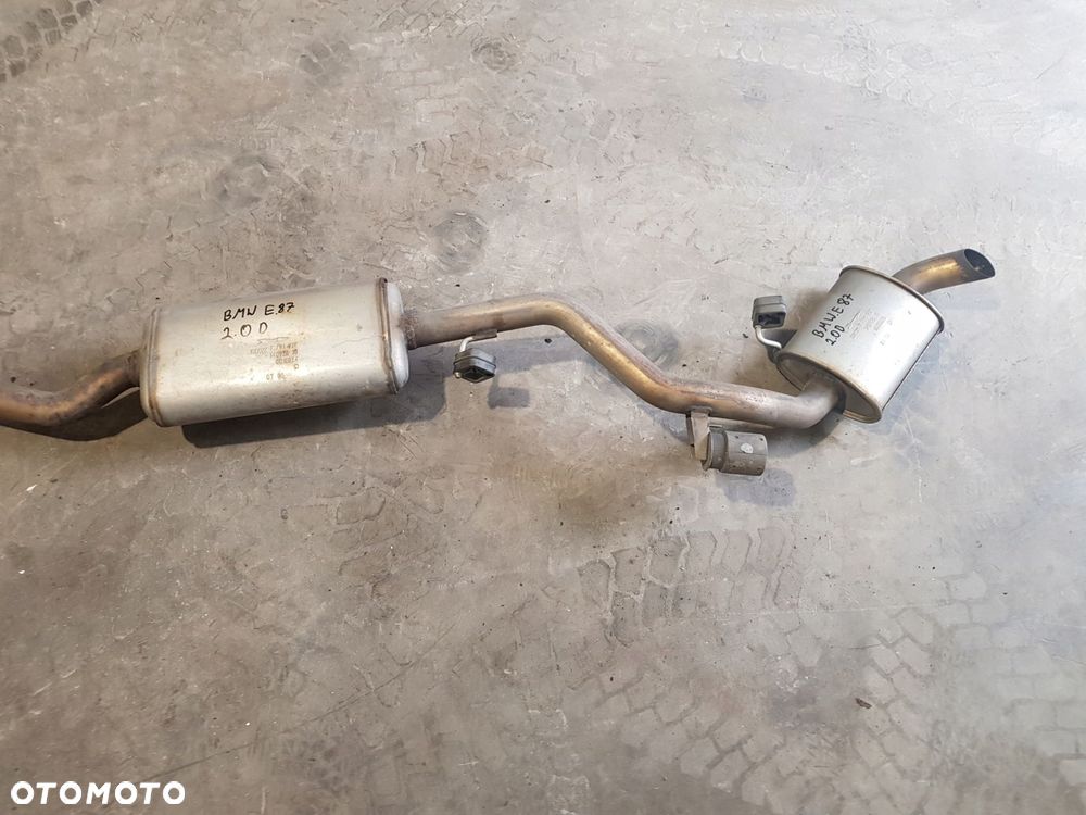 układ wydechowy tłumik bmw e87 2.0d europa 7791919 - 5