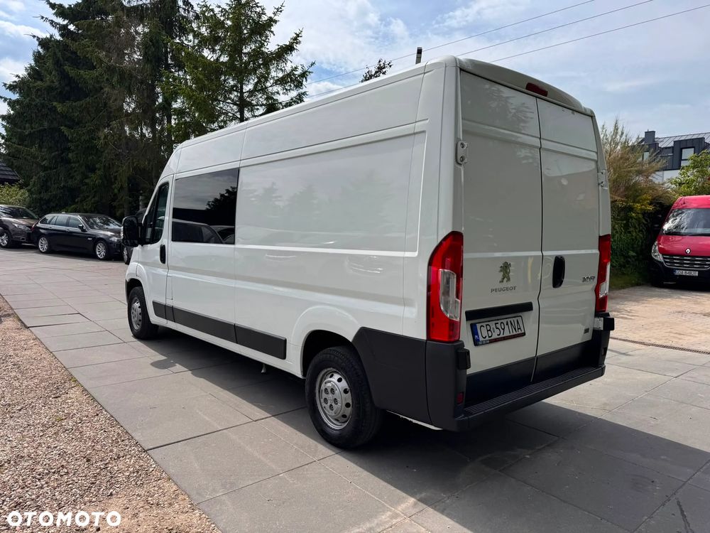 Peugeot BOXER L3 H2 BRYGADÓWKA 6 MIEJSC KLIMA - 9