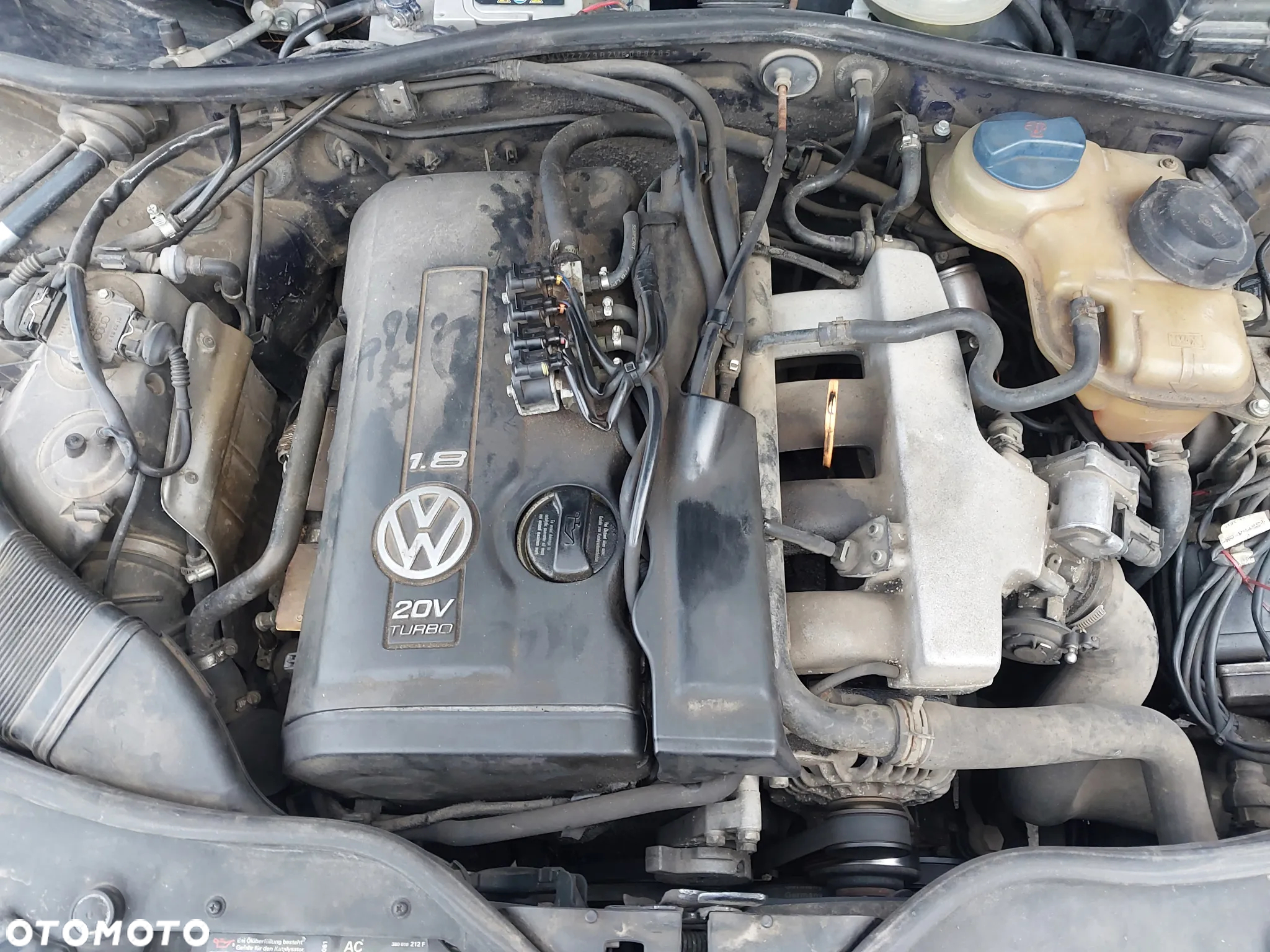 Volkswagen Passat B5 silnik 1.8T Turbo AEB skrzynia biegów DHW zderzak maska błotnik drzwi klapa LN5Y alufelgi alternator sterownik turbina przepustnica przepływomierz szyba zacisk tarcze sprzęgło CAŁY NA CZĘŚCI WSZYSTKIE CZĘŚCI - 12