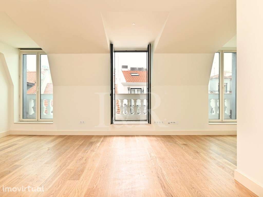 Penthouse T2 com vista rio em São Bento, Lisboa - Grande imagem: 2/43