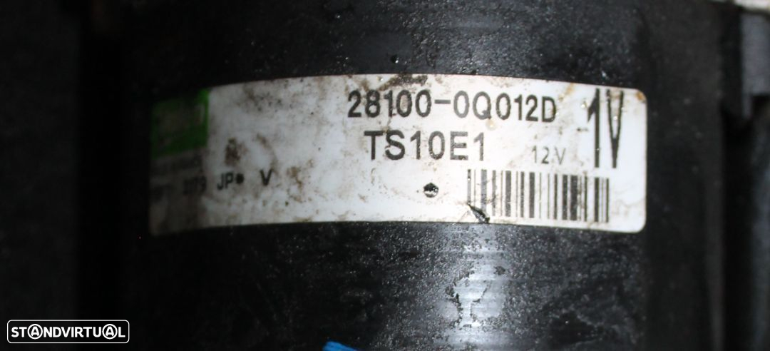 Motor de Arranque Citroen C1 & Toyota Aygo - 2