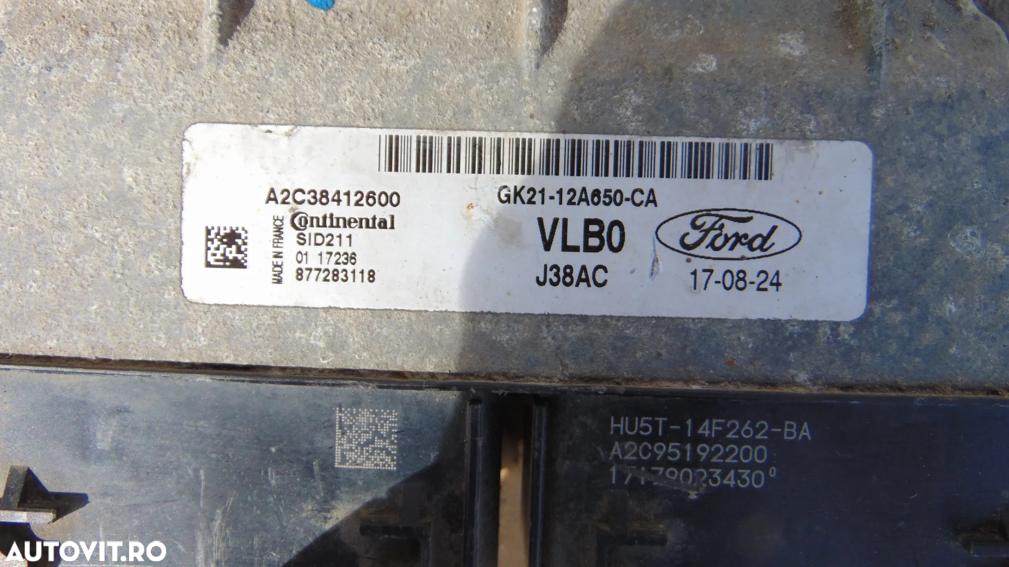 Calculator Motor Ford Transit 2.0 euro 6 Custom 2.0 euro 6 ECU - 3