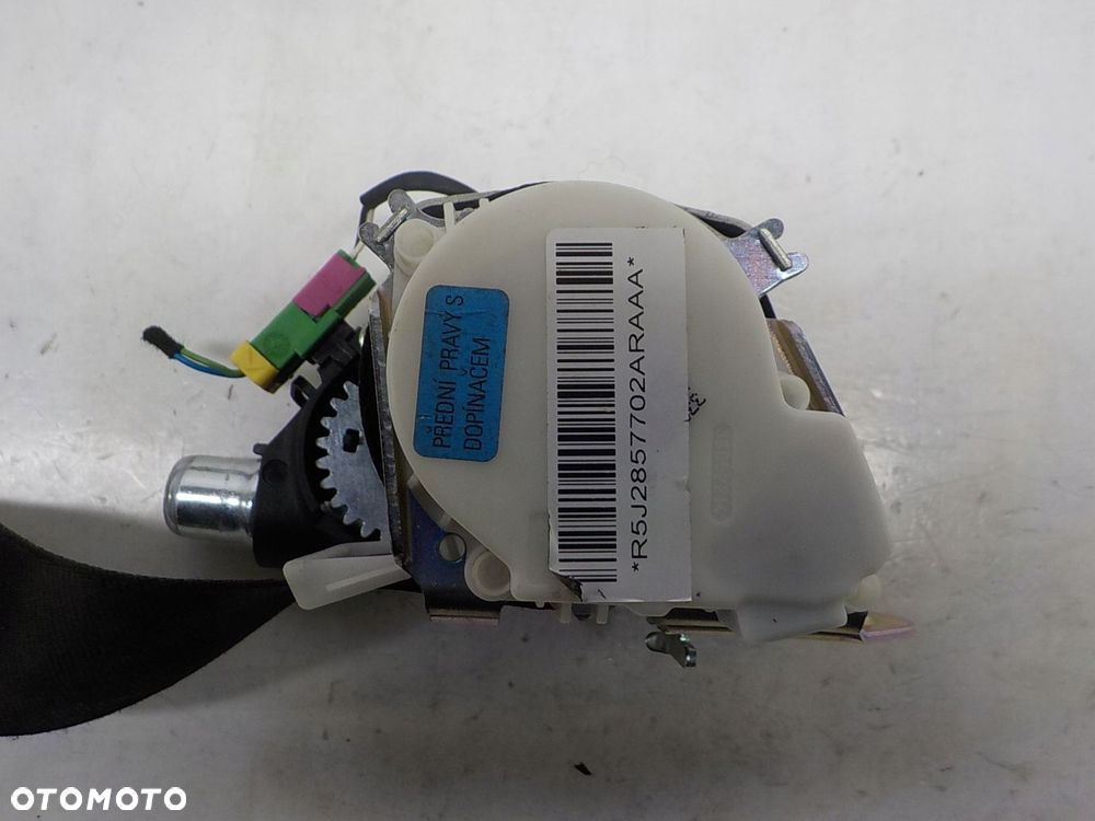 SKODA FABIA PAS BEZPIECZEŃSTWA PRAWY PRZÓD 5J2857702A - 12