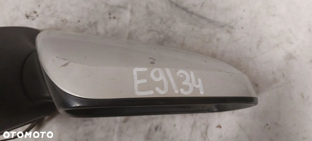 .  LUSTERKO ELEKTRYCZNE TOYOTA COROLLA E12 LIFT PRAWE 3PIN 1CO SREBRNY - 1