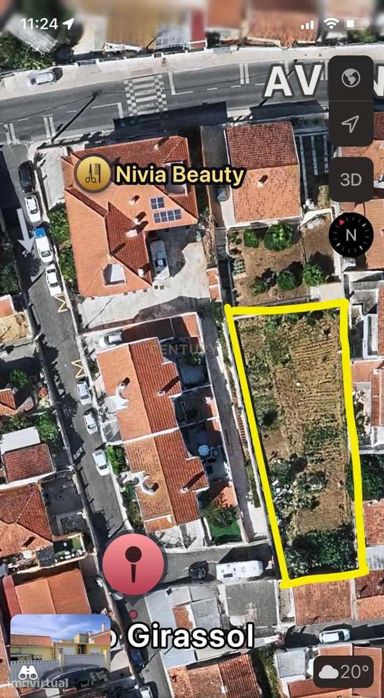 EXCELENTE OPORTUNIDADE - Terreno com Projeto para duas moradias  - Cas - Grande imagem: 4/23