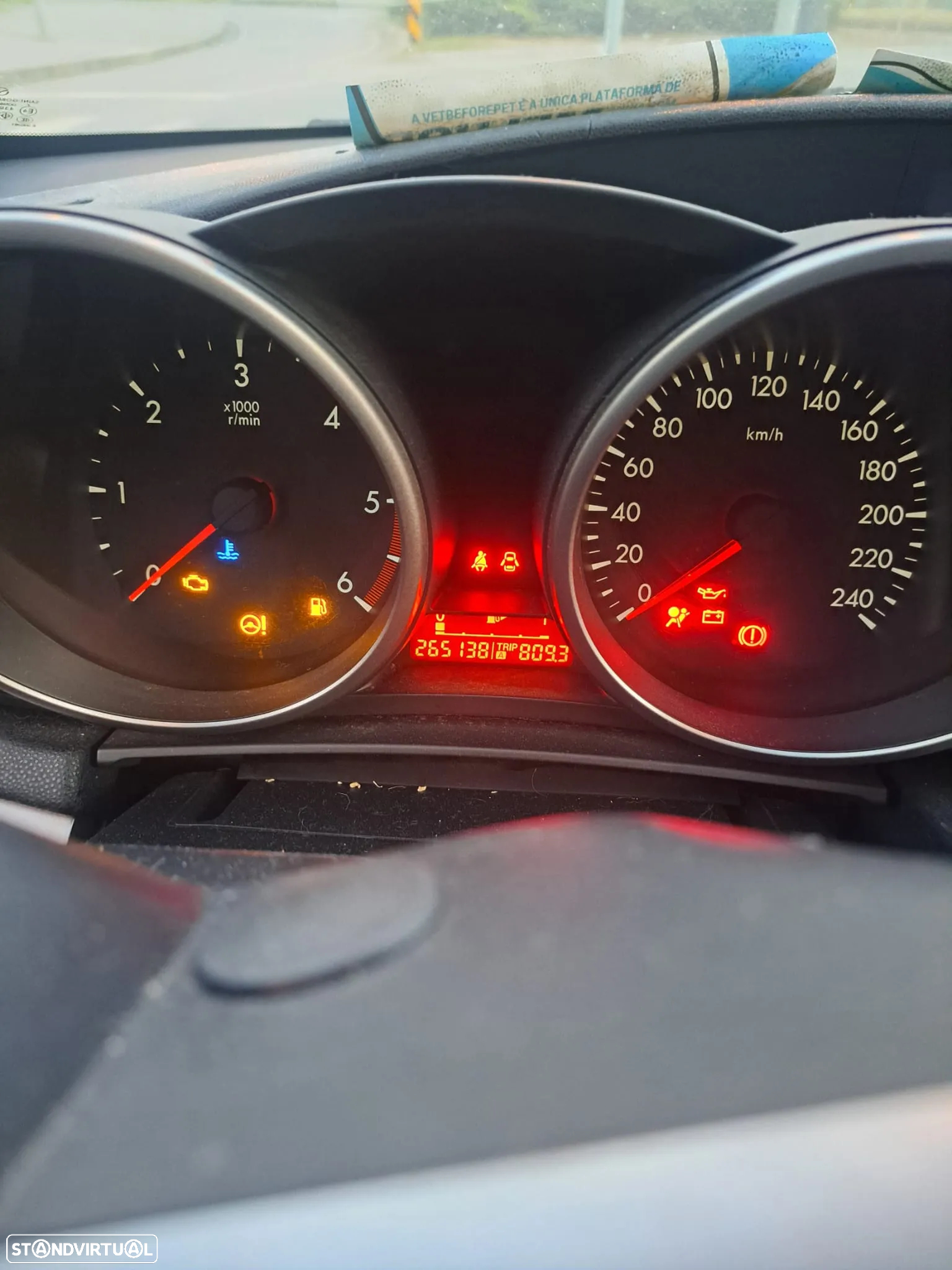 Mazda 3 MZ-CD 1.6 Sport Cin./Beje - 2