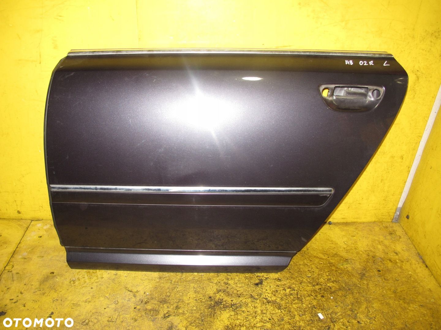 AUDI A8 D3 4E 02- DRZWI POSZYCIE LEWE TYŁ LZ7Q 106cm - 1