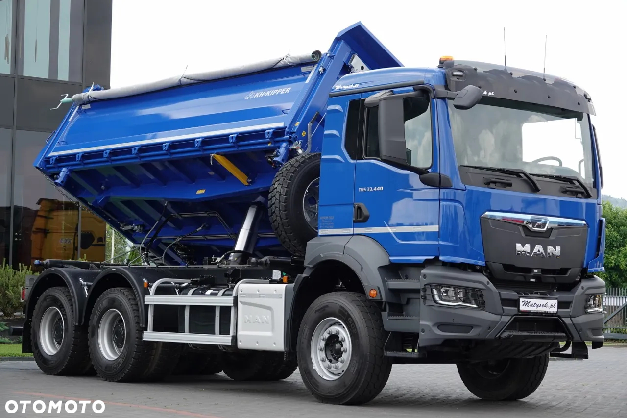 MAN TGS 33.440 / 6X4 / WYMIEŃ SWÓJ STARY NA NOWY / WYWROTKA 3 STRONNA / HYDROBURTA / BORDMATIC / KH-KIPPER / FABRYCZNIE NOWY / DOSTĘPNY OD RĘKI - 15