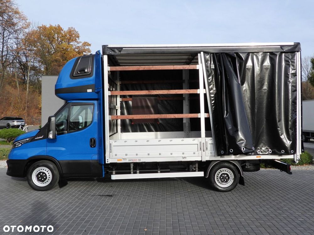 Iveco DAILY 35S21 PLANDEKA 10 PALET WEBASTO TEMPOMAT NAWIGACJA LEDY AUTOMAT HI-MATIC KLIMATYZACJA  210KM - 9