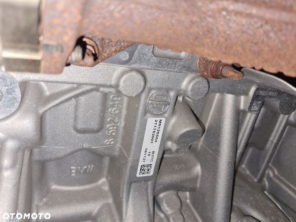 silnik b37c15a 1.5 d 1.5d bmw mini f54 f55 x2 x1 kompletny montaż - 4