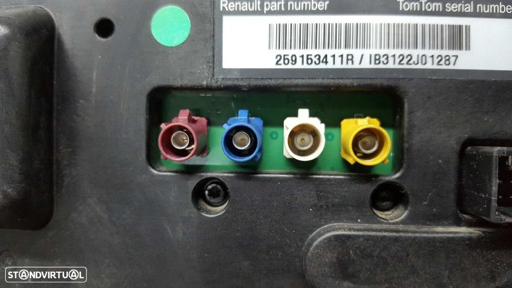SISTEMA NAVEGAÇÃO GPS RENAULT MEGANE III BERLINA 5 P DYNAMIQUE - 7