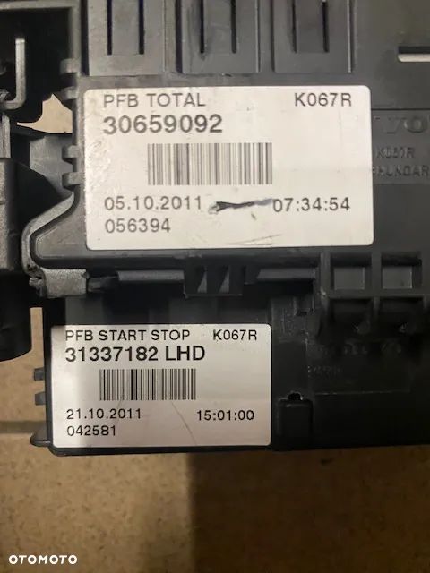 MODUŁ STEROWNIK AKUMULATORA VOLVO S60 V60 30659092 31337182 31327712 - 2