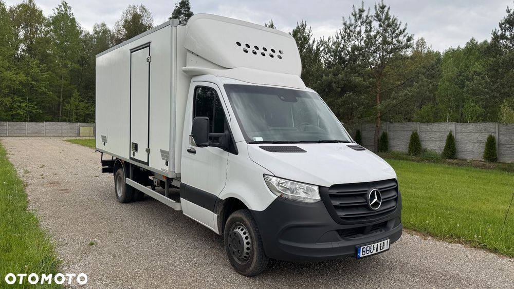 Mercedes-Benz MB Sprinter, Salon Polska, automat, Chłodnia na bliźniaku 519! - 4
