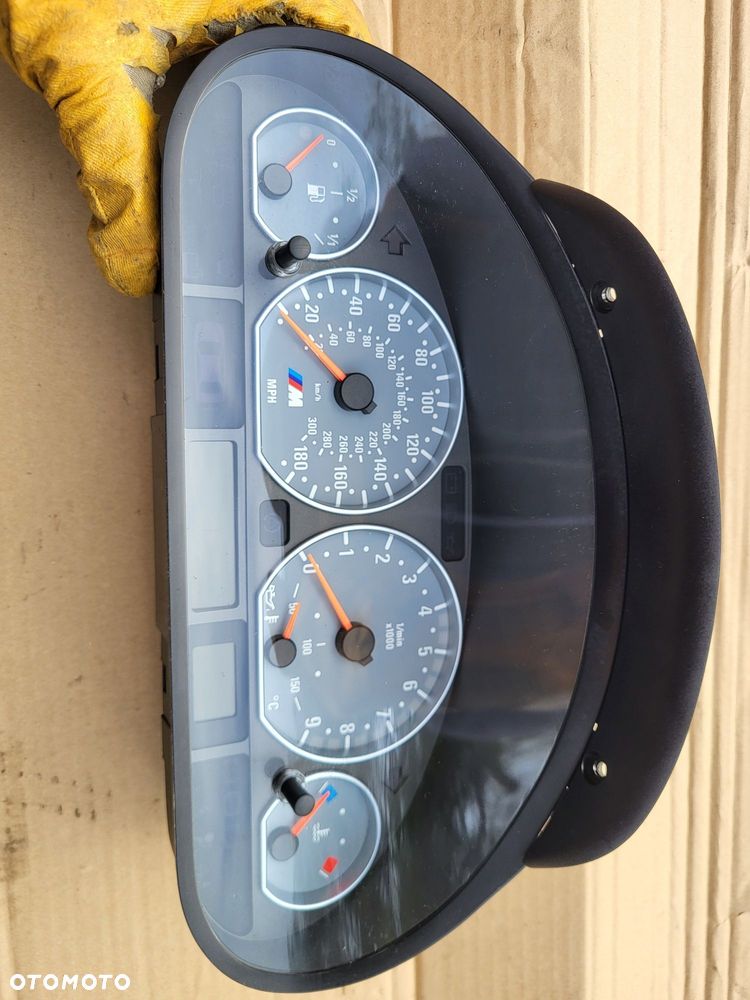 Licznik Zegar bmw m3 e46 3.2 343km anglik smg - 4