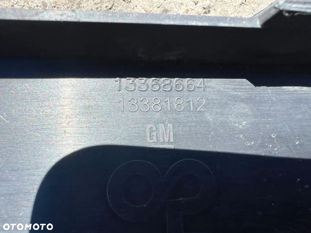 Osłona pod zderzak przedni Wzmocnienie dolne zderzaka przedniego do OPEL Astra J 2013-2018 Lift Hokej Listwa - 4