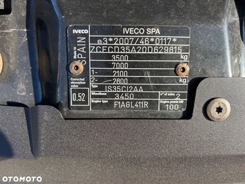 Iveco 35C14,,35C16,,35C18,,50C15,,50C17,,50C18 KIPER WYWROT 3 STR 2,3 SILNIK - 10