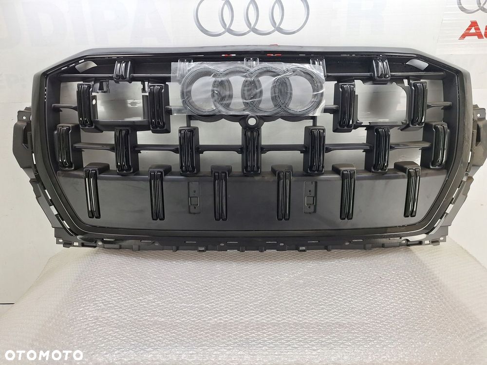 GRILL ATRAPA AUDI Q7 4M 4M0 MODEL 2024-NOWY ORYGINAŁ OE ASO 4M0853651BL - 4