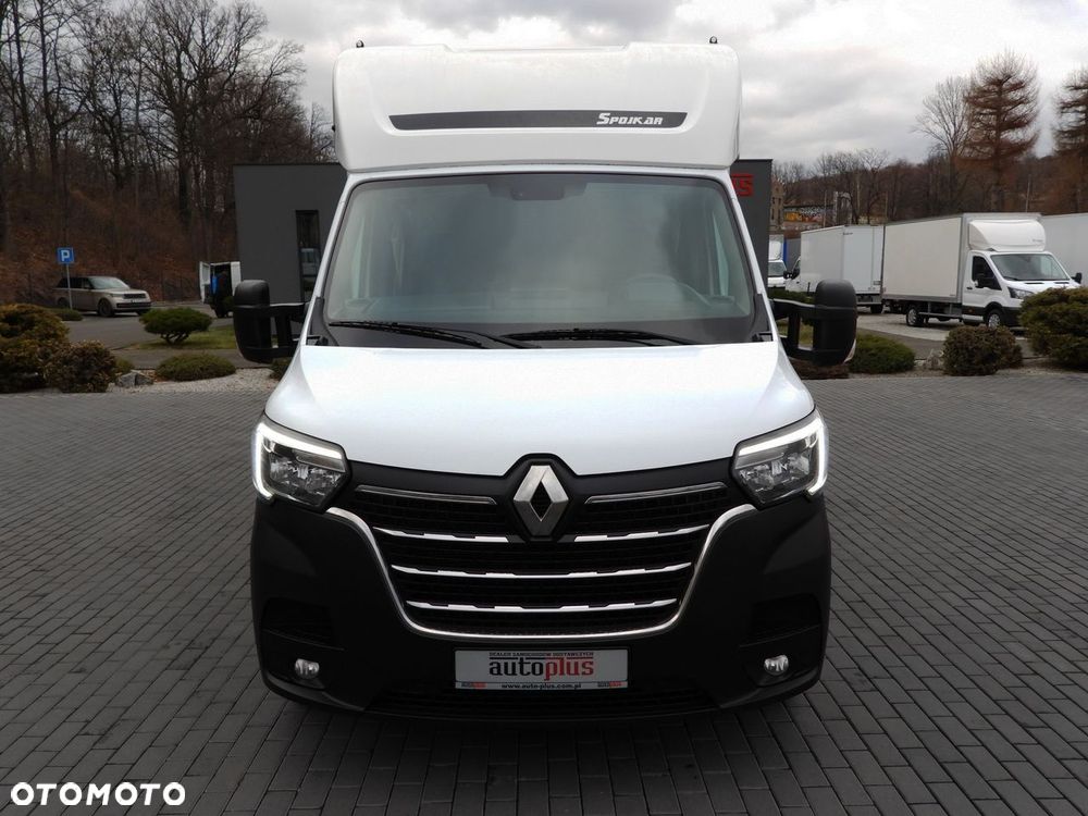 Renault MASTER PLANDEKA 8 PALET TEMPOMAT NAWIGACJA LEDY PNEUMATYKA KLIMATYZACJA  165KM - 6