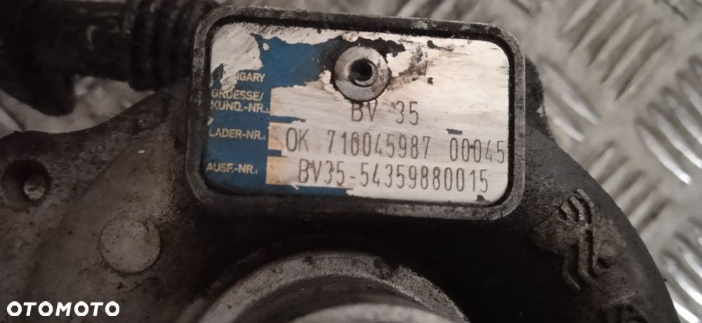 Turbosprężarka Opel Astra H III 1.3 cdti  BV35 - 3