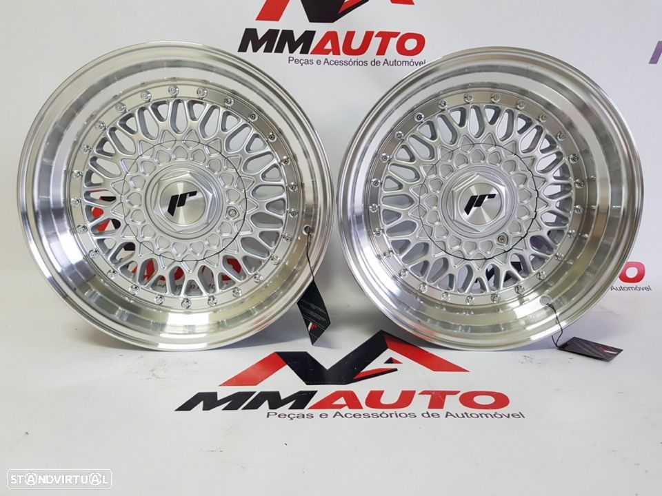 Jantes Japan Racing JR9 Silver Machined 15 - 1