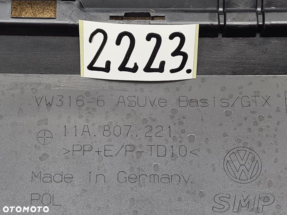 Volkswagen golf ID4 GTX od 20r 11A807221 pdc zderzak przód przedni - 10