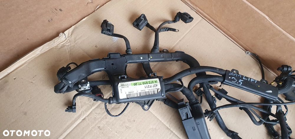 Wiązka instalacja silnika Mercedes E-Klasa W211 3.0 V6 A2720107700 A2721502433 - 2