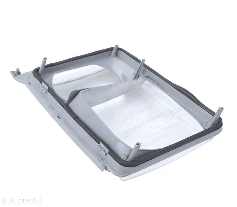 VIDRO FAROL FRONTAL ESQUERDO PARA MERCEDES W124 89-93 - 2
