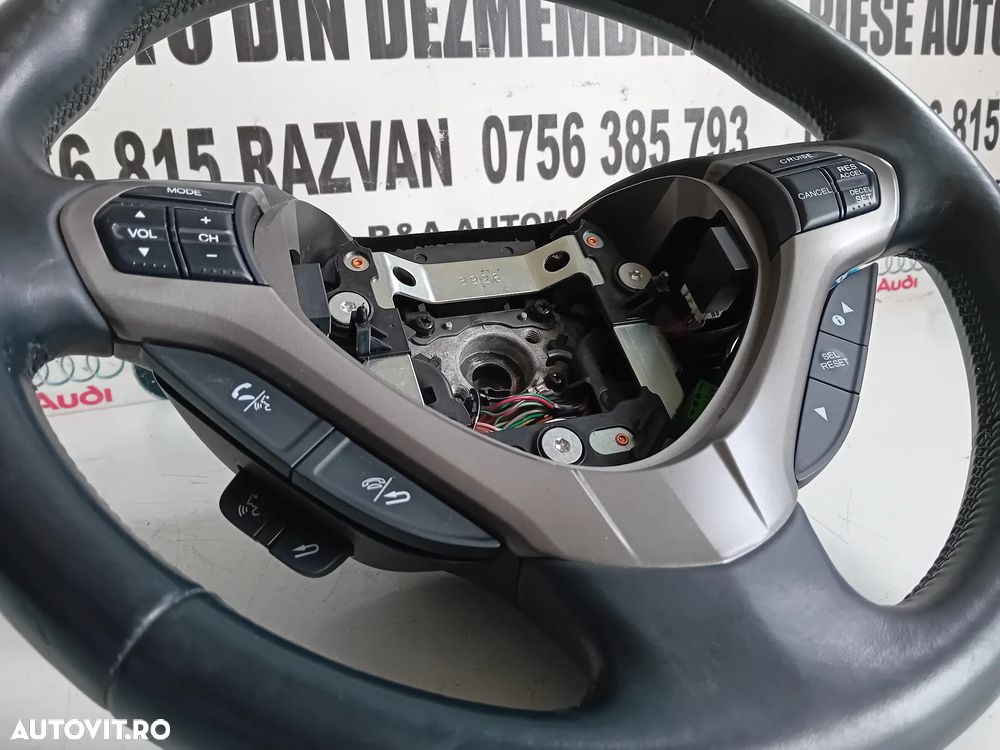 Volan Din Piele Cu Comenzi Honda Accord 2008-2013 Stare Buna - 6