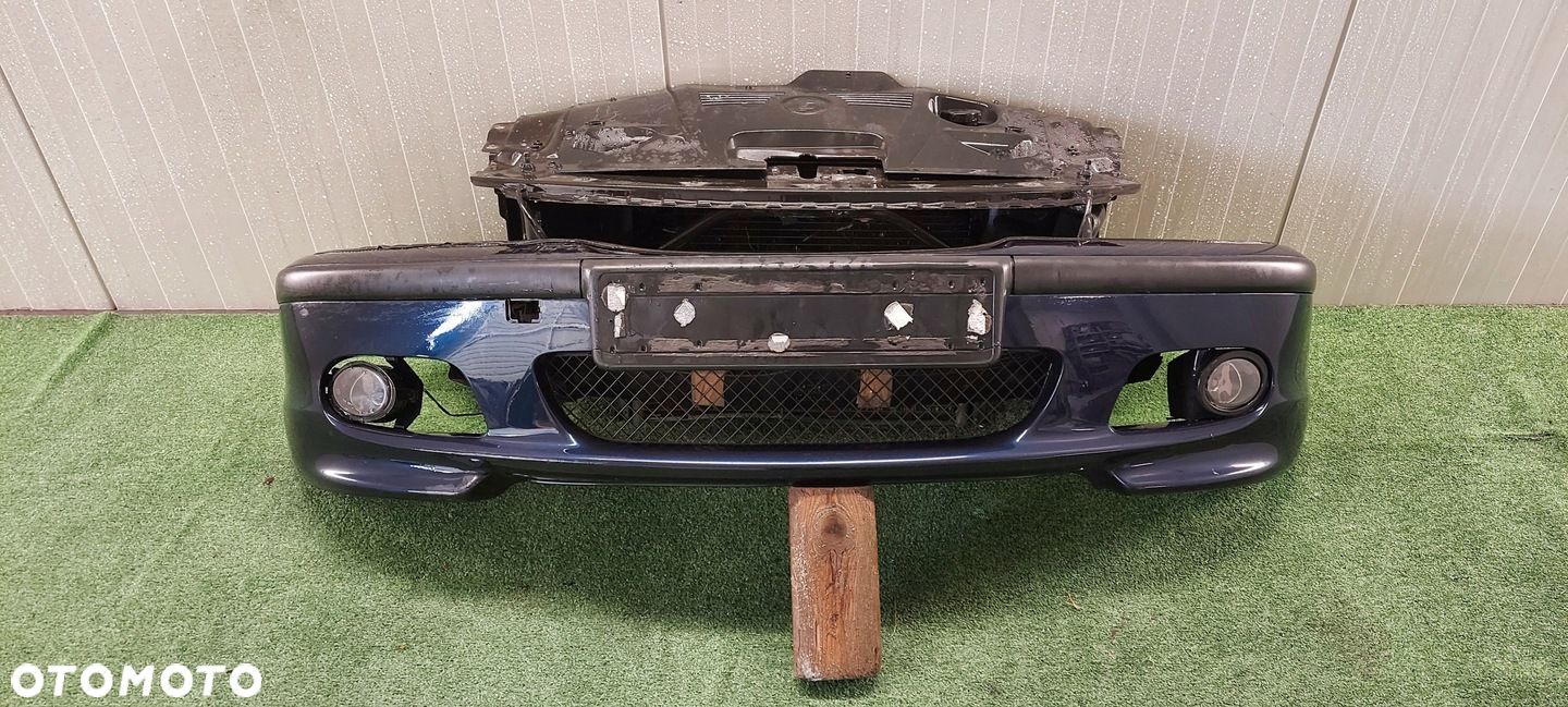 ZDERZAK PRZÓD KOMPLETNY BMW 3 E46 M-PAKIET SEDAN KOMBI ORYGINAŁ LAK 317/5 - 1