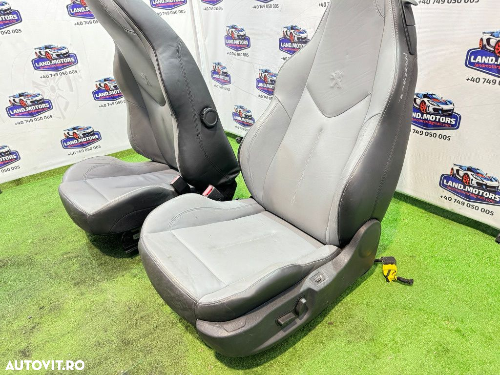 Interior piele, scaune cu incalzire banchete peugeot rcz coupe 2013 - 4