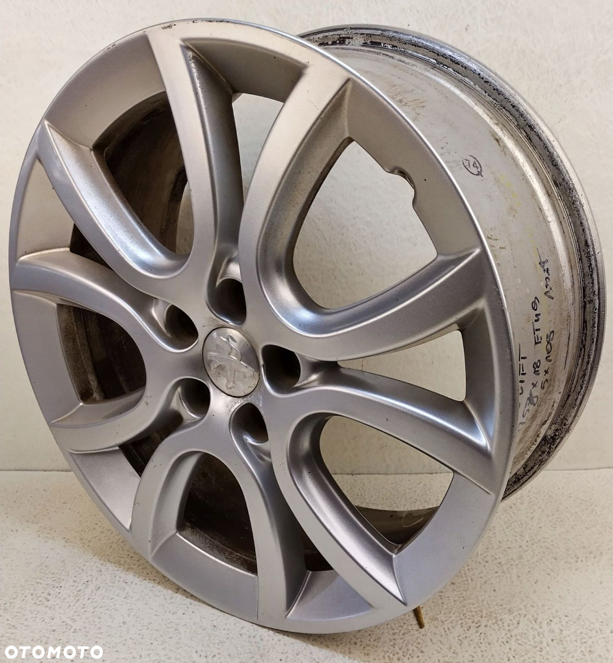PEUGEOT 508 1 I LIFT 15-18 FELGA ALUMINIOWA 18" 7.5Jx18 ET49 967140877 - 5