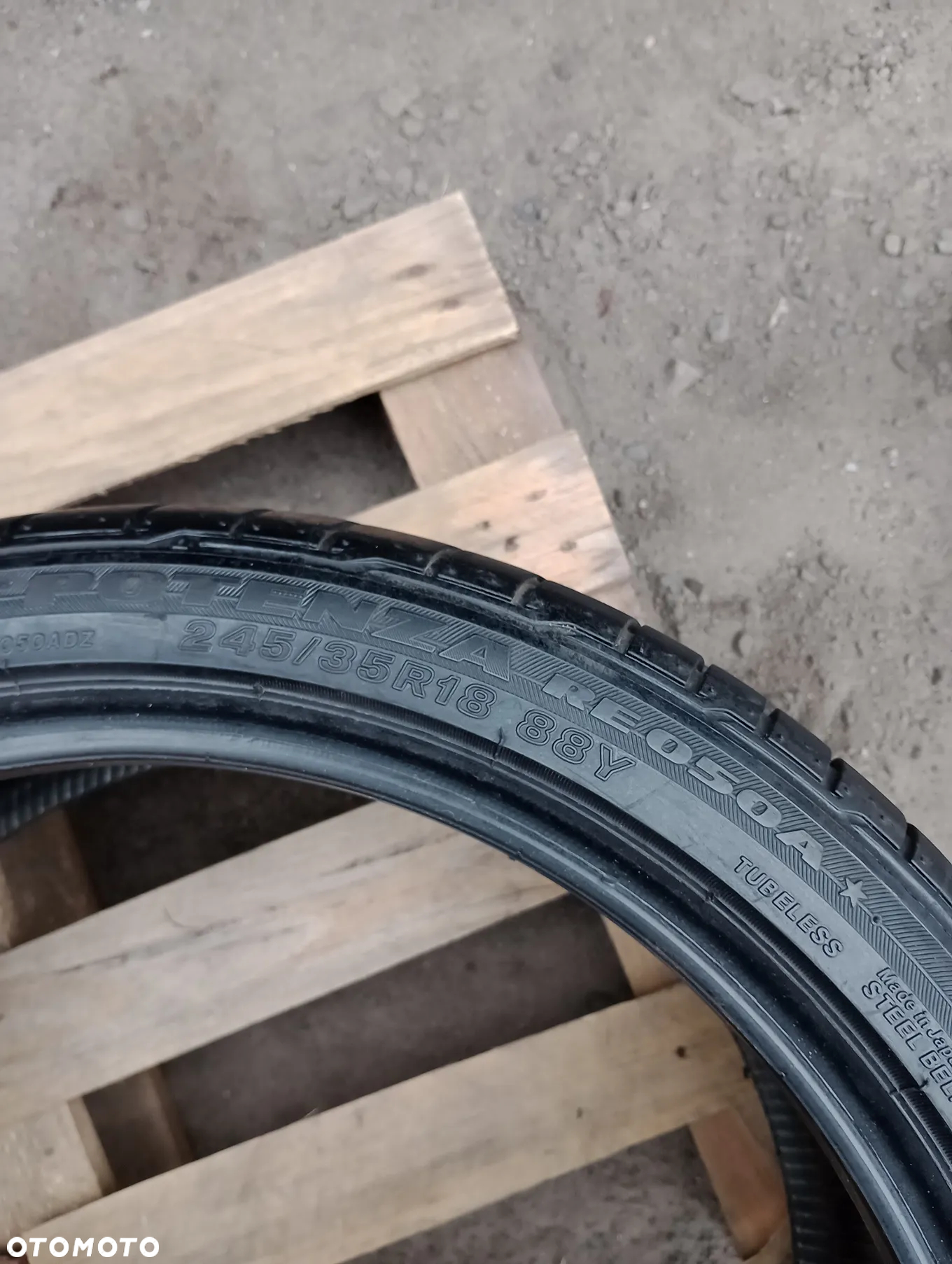 OPONY LETNIE 2x 245/35 R18 99V BRIDGESTONE POTENZA RE050A RSC - 6