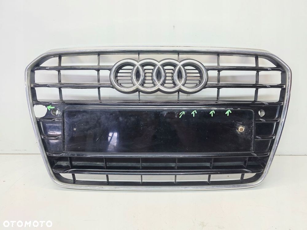 GRILL ATRAPA CHŁODNICY AUDI A5 8T LIFT CZARNY 8T0853651G - 1