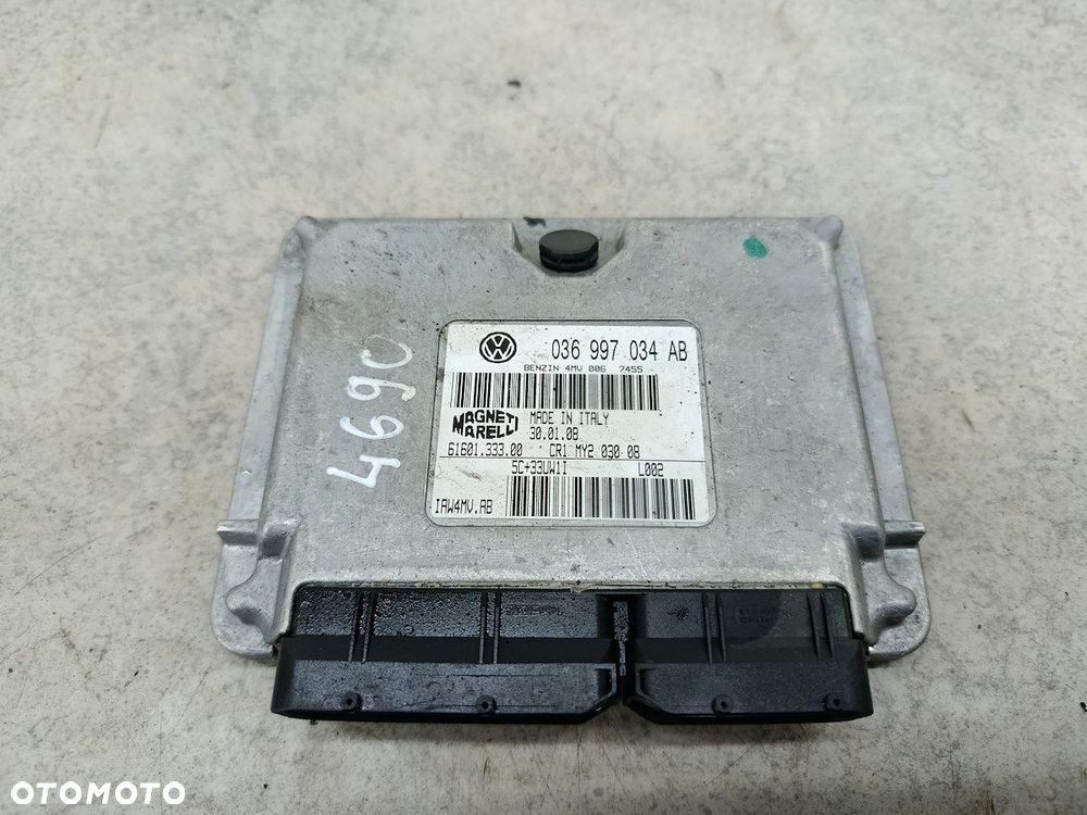 KOMPUTER, STEROWNIK AUDI A2 8Z 036997034AB 1.4 16V 75KM - 1