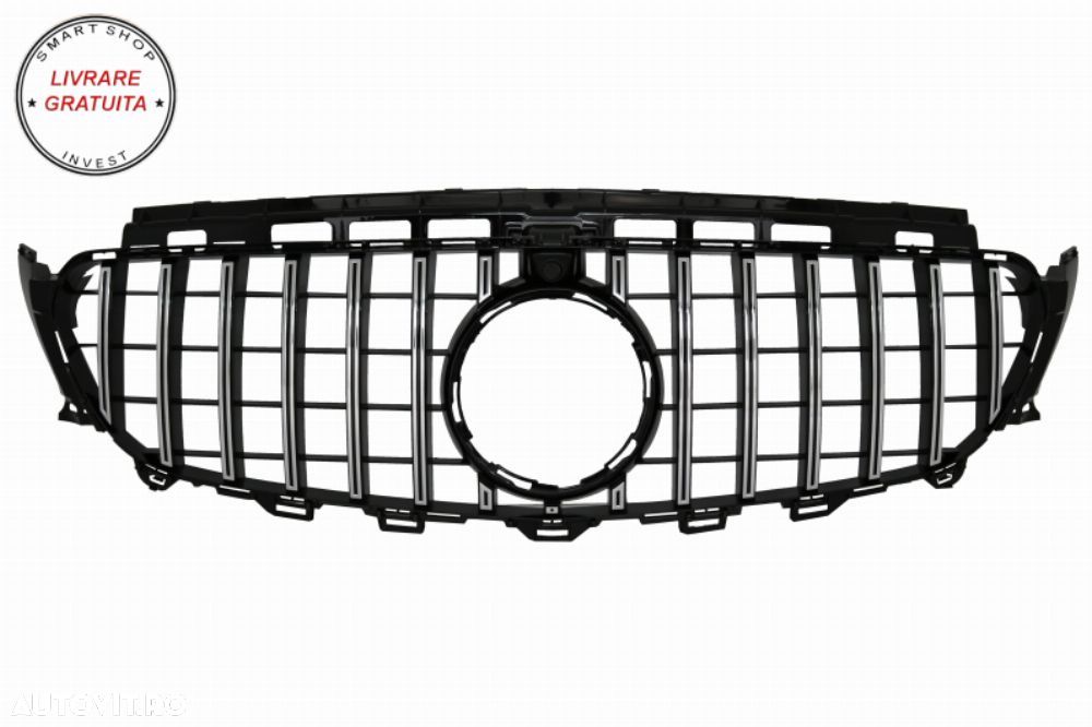 Difuzor Bara Spate cu Grila Centrala Mercedes E-Class C238 AMG Sport Line (2016+) - livrare gratuita - 10