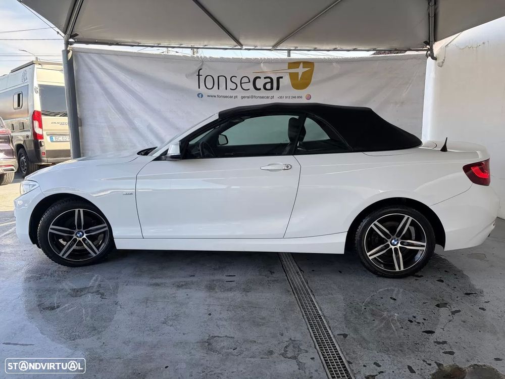 BMW 218 d Cabrio Line Sport - 8