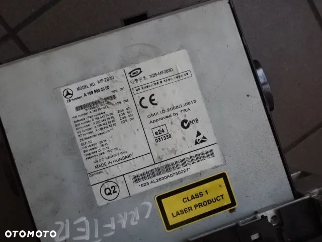 Radio Volkswagen Crafter N25-MF2830 CD - 4