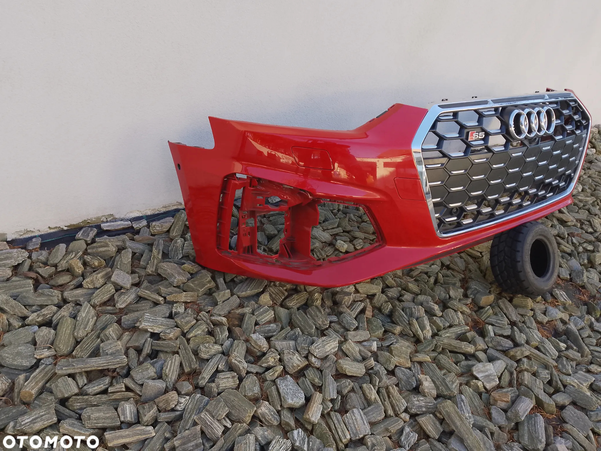 AUDI A5 S5 F5 B9 8W6 LIFT 2019- S-LINE ZDERZAK PRZEDNI PRZÓD 8W6807437 - 4
