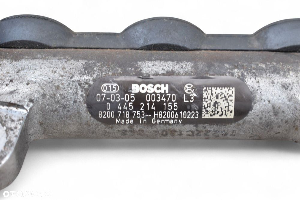 Listwa Wtryskowa Czujniki NISSAN X-TRAIL QASHQAI KOLEOS 2.0 DCI 0445214155 - 7