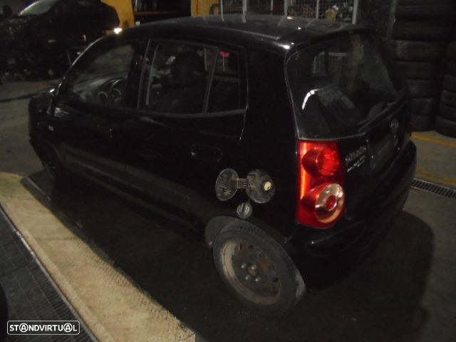 Carro MOT: G4HE  CXVEL: M5CF1 KIA PICANTO 1 FASE 2 2011 1.0I 62CV 5P PRETO GASOLINA - 4
