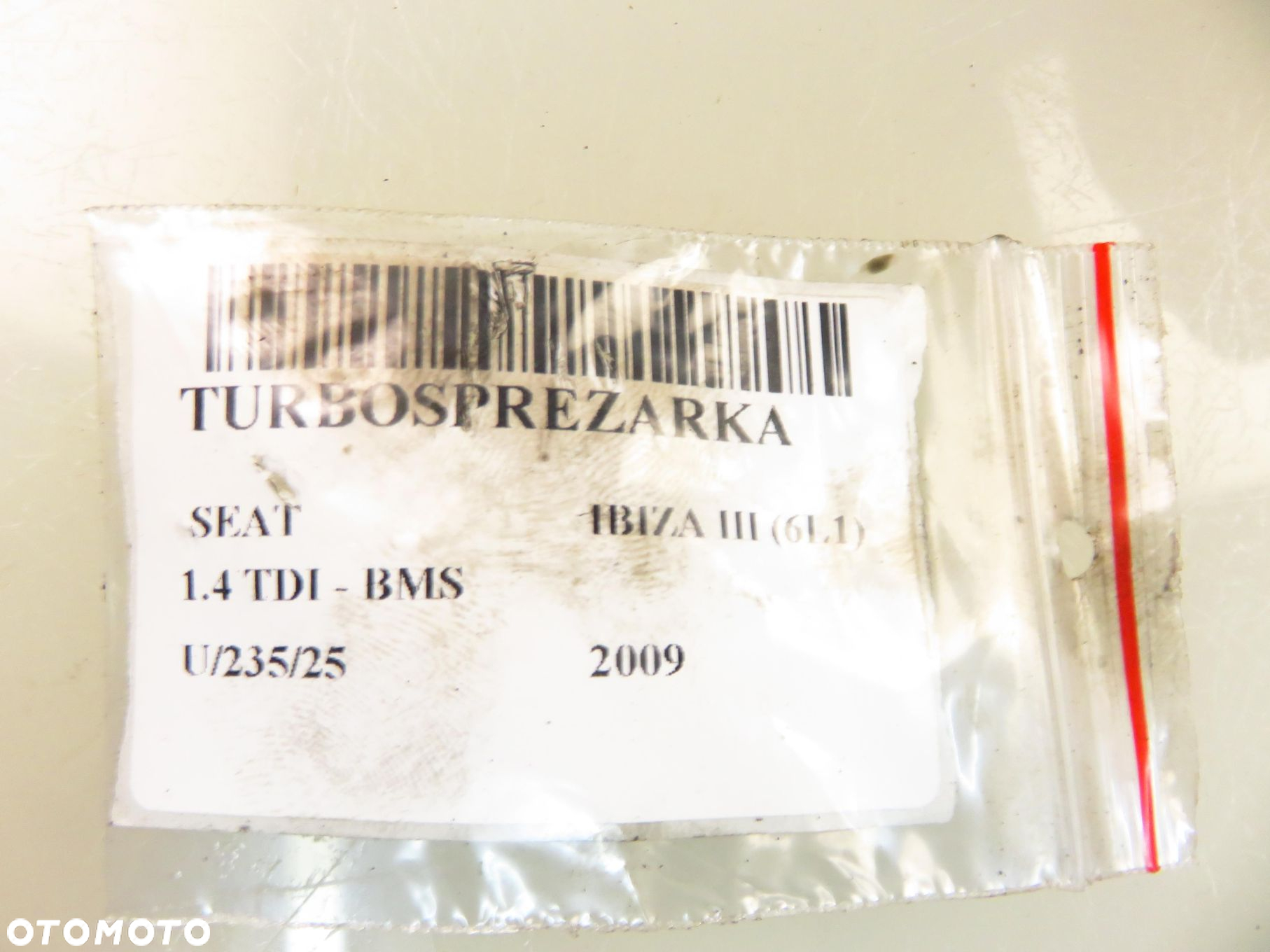 TURBOSPRĘŻARKA SEAT IBIZA III 1.4 TDI BMS - 2