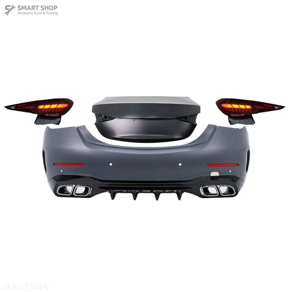 Pachet Exterior Mercedes C-Class W205 Sedan (2018-2022) Conversie la W - 1