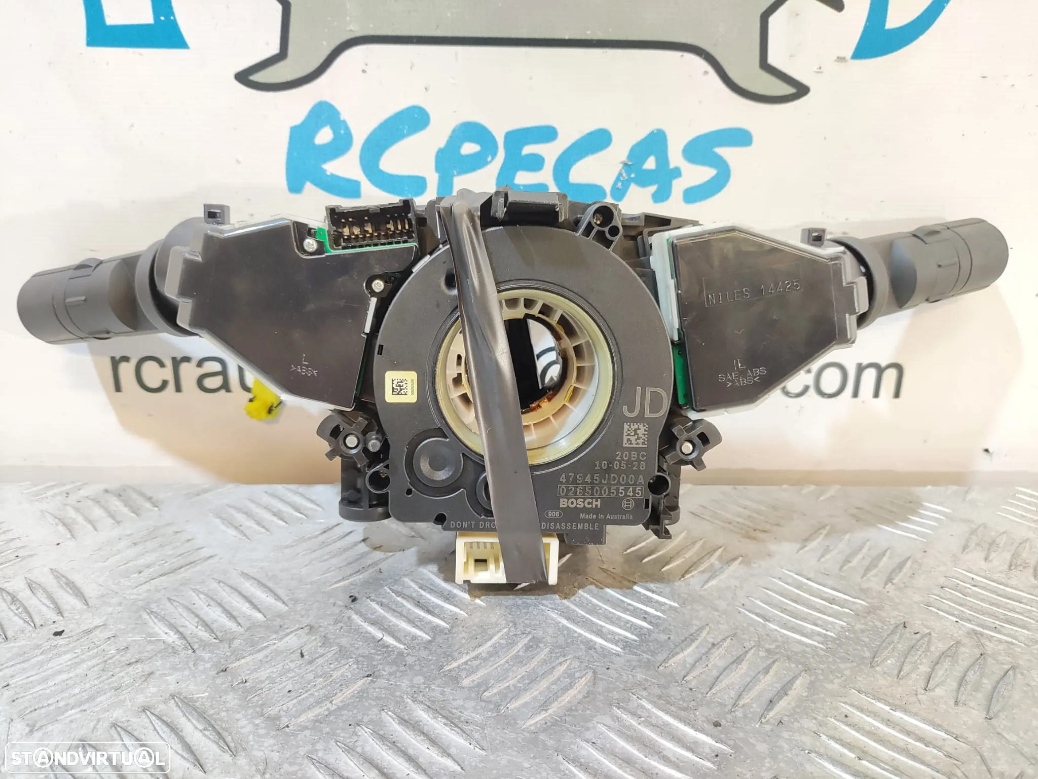 - Fita airbag/Manetes de comandos original Nissan Qashqai J10 - 7