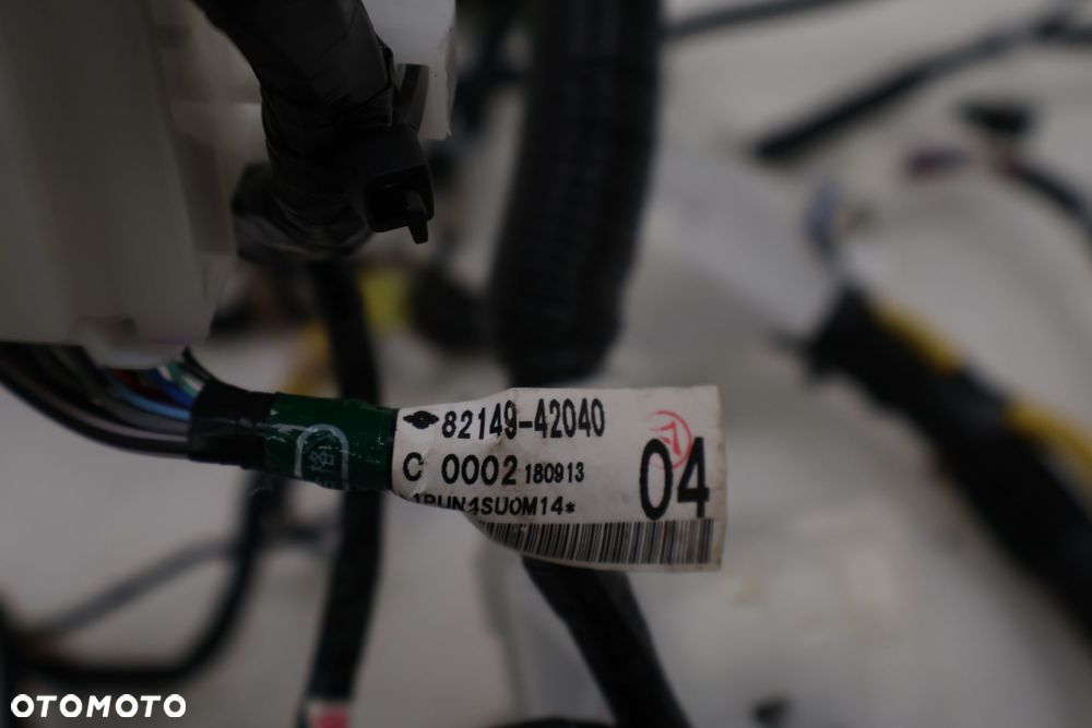TOYOTA RAV4 V 2.5 HYBRID WIĄZKA INSTALACJA KABINY 82141-4BN90, 82149-42040 - 2