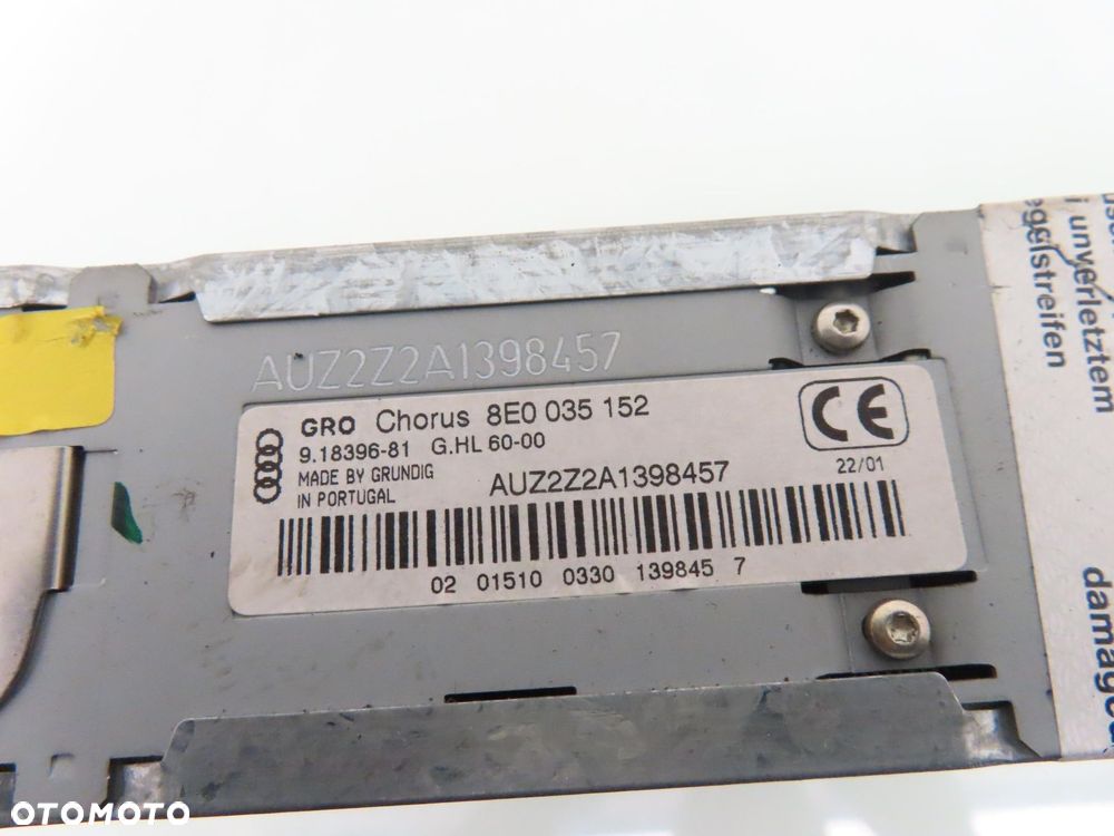 RADIO KASETA AUDI A4 B6 8E0035152 - 4